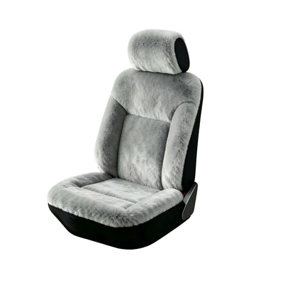 🚗 50% RABATT ❄️ Warme Plüsch-Autositzbezüge, universelle Größe, komfortables Set 🧣
