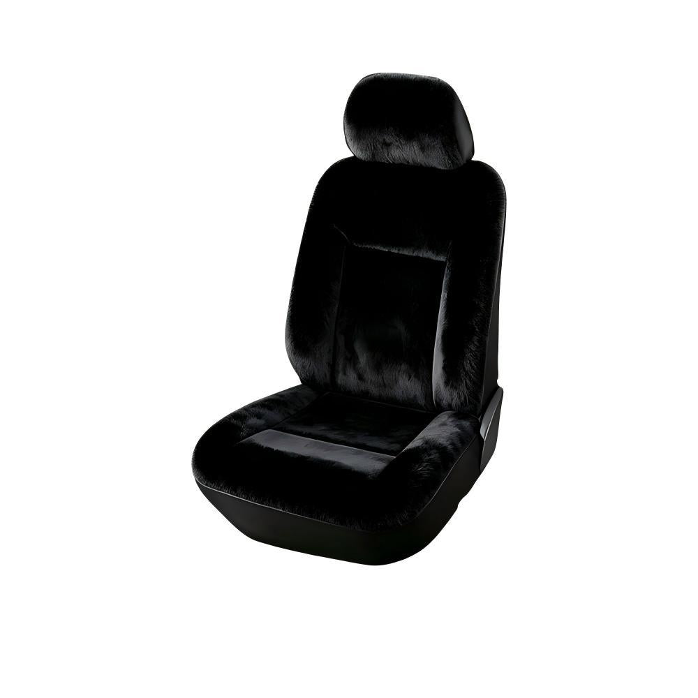 🚗 50% RABATT ❄️ Warme Plüsch-Autositzbezüge, universelle Größe, komfortables Set 🧣