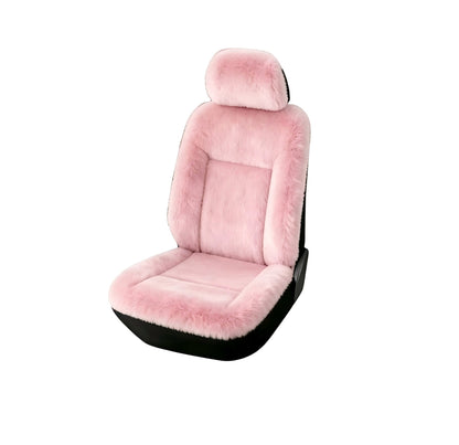 🚗 50% RABATT ❄️ Warme Plüsch-Autositzbezüge, universelle Größe, komfortables Set 🧣