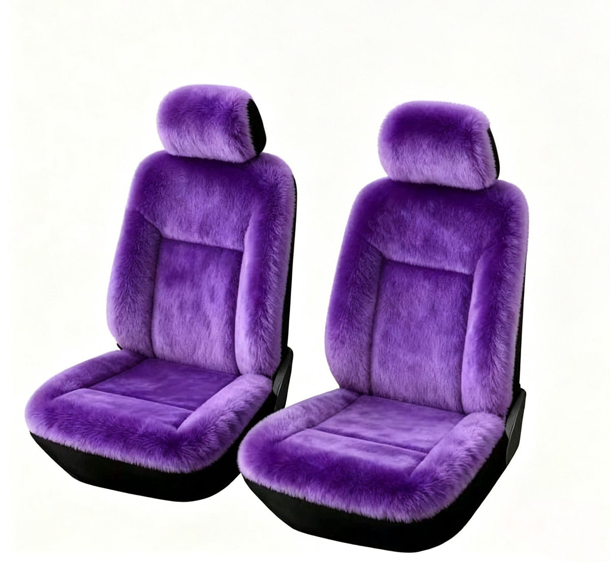 🚗 50% RABATT ❄️ Warme Plüsch-Autositzbezüge, universelle Größe, komfortables Set 🧣