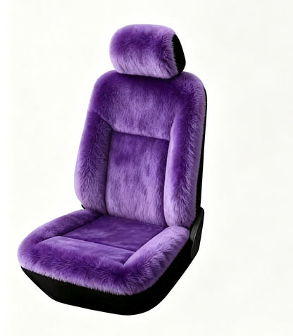 🚗 50% RABATT ❄️ Warme Plüsch-Autositzbezüge, universelle Größe, komfortables Set 🧣