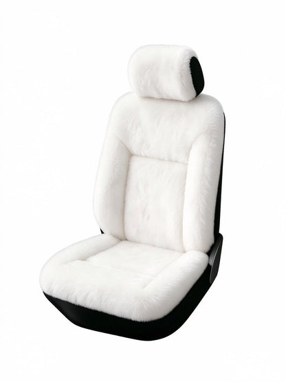 🚗 50% RABATT ❄️ Warme Plüsch-Autositzbezüge, universelle Größe, komfortables Set 🧣