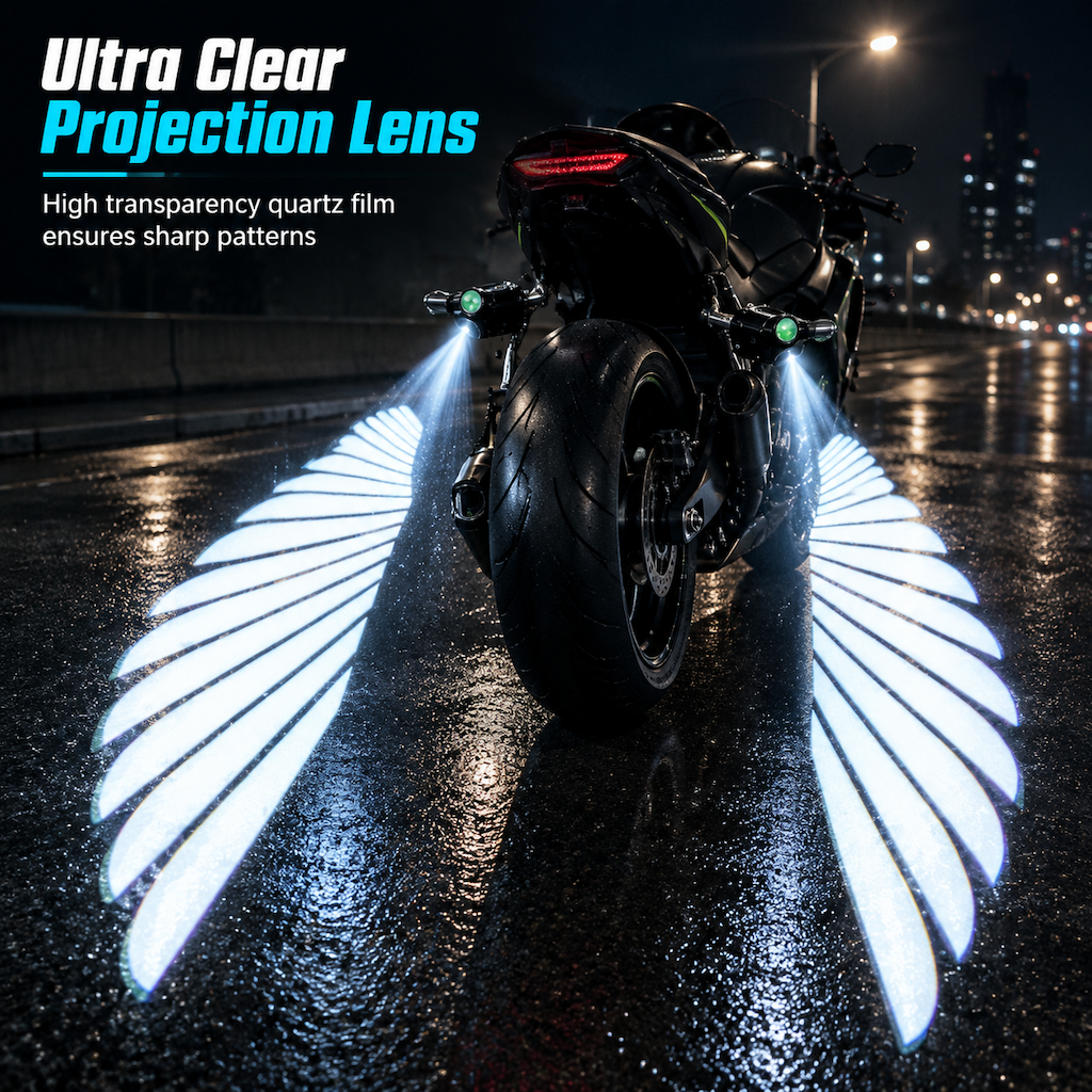 🎄 50% RABATT! 🏍️ LED-Engelsflügel-Projektoren – 2er-Set mit Wow-Effekt ✨
