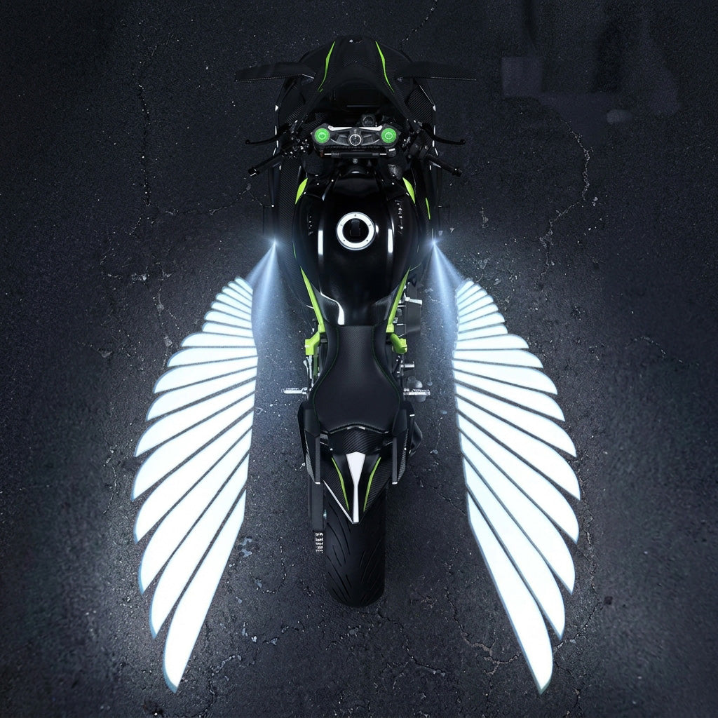 🎄 50% RABATT! 🏍️ LED-Engelsflügel-Projektoren – 2er-Set mit Wow-Effekt ✨