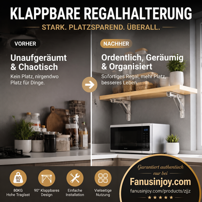 🔥 NUR FÜR KURZE ZEIT: 50% RABATT 🧱 Sekundenschnell aufklappbare Mehrzweck-Konsole – Für mehr Ordnung in Küche oder Arbeitszimmer im Handumdrehen📚