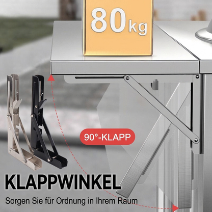 🔥 NUR FÜR KURZE ZEIT: 50% RABATT 🧱 Sekundenschnell aufklappbare Mehrzweck-Konsole – Für mehr Ordnung in Küche oder Arbeitszimmer im Handumdrehen📚