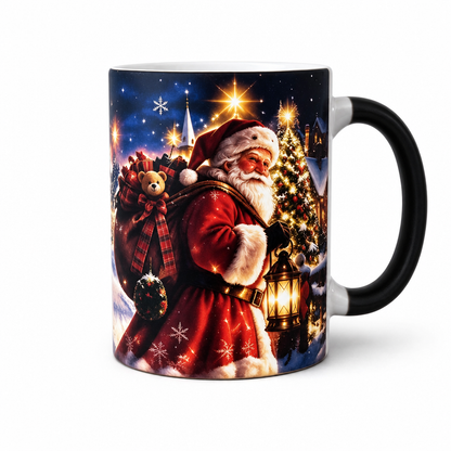 🎅 50% RABATT! 🎁 Weihnachtsmann-Tasse mit Thermo-Farbwechseleffekt – Farbe ändert sich bei heißem Getränk