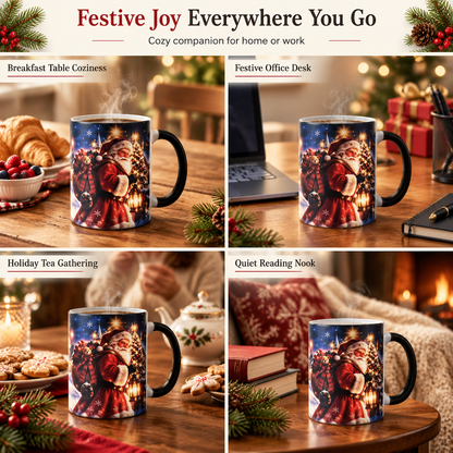 🎅 50% RABATT! 🎁 Weihnachtsmann-Tasse mit Thermo-Farbwechseleffekt – Farbe ändert sich bei heißem Getränk