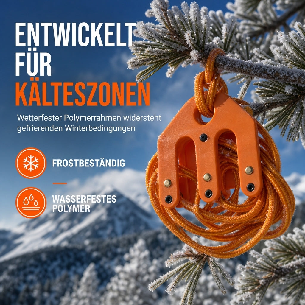 Flaschenzug für Jagdausrüstung – sicher heben, einfach tragen