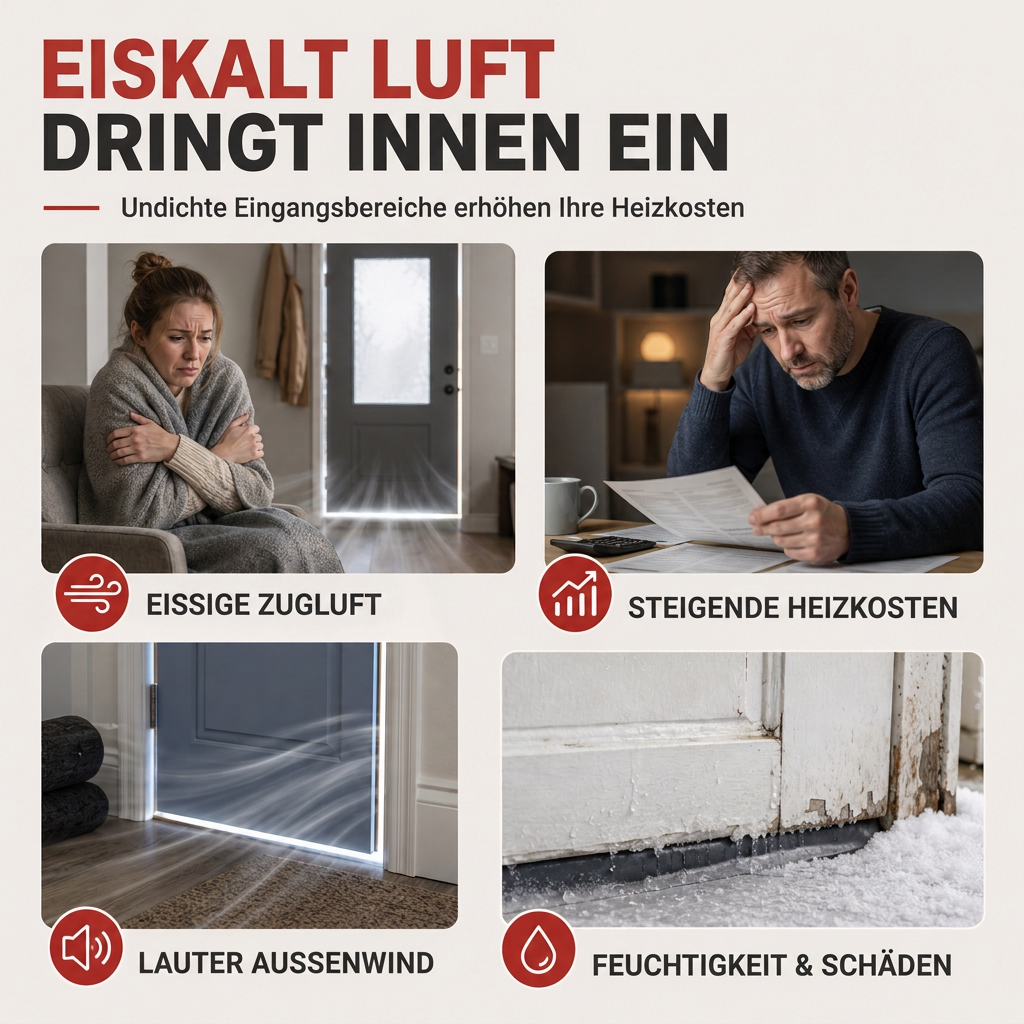 🚪Magnetischer Wärmedämm-Türvorhang – verdickt, winddicht & schalldicht aus Oxford-Gewebe mit Baumwollfüllung für den Winter