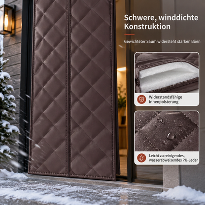 🚪Magnetischer Wärmedämm-Türvorhang – verdickt, winddicht & schalldicht aus Oxford-Gewebe mit Baumwollfüllung für den Winter