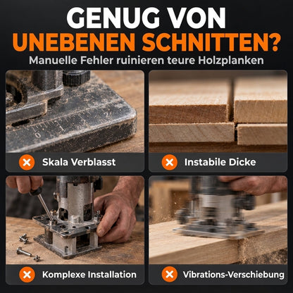 Hobel Basisplatte aus Bakelit für Holzarbeitsmaschine