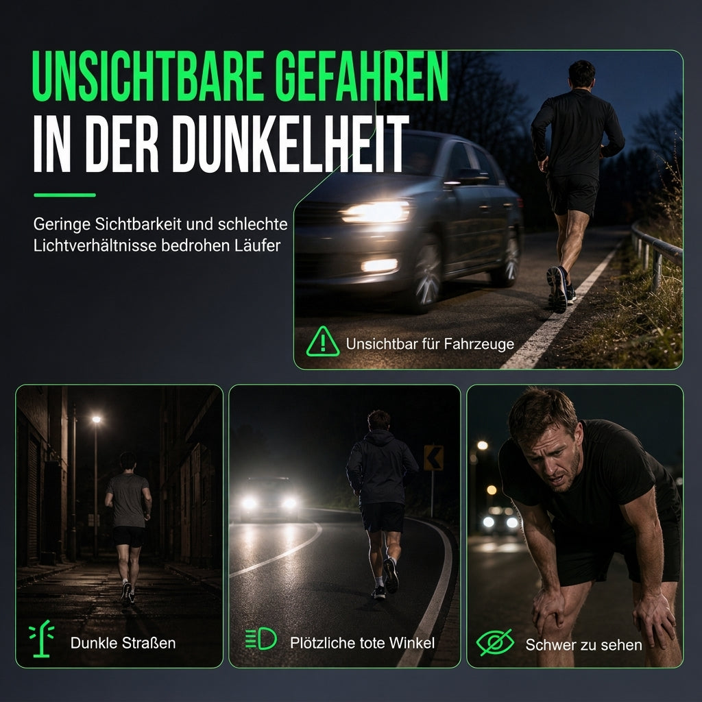 💡 50% RABATT! 🏃 LED-Schuhclip – Blitzende Sicherheitswarnleuchte für Nachtlauf & Radfahren ✨