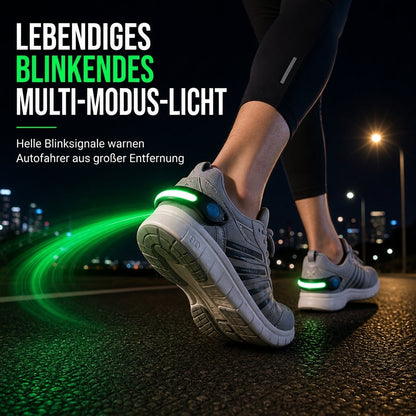 💡 50% RABATT! 🏃 LED-Schuhclip – Blitzende Sicherheitswarnleuchte für Nachtlauf & Radfahren ✨