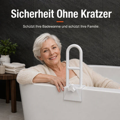Bohrlochfreie, höhenverstellbare, rutschfeste Badewannen-Haltegriff