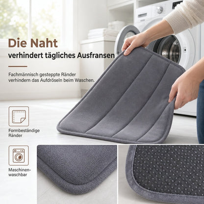 Gesteppte Badezimmer-Fußmatte