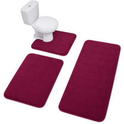 Gesteppte Badezimmer-Fußmatte