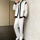 🎁Herren -Outfit Casual 2 -Piece Contrast Sports Jogging Tracksuits Set （55% Rabatt）