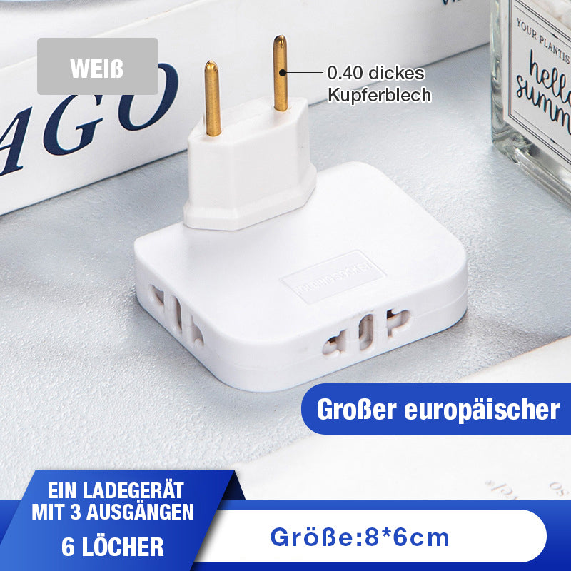 Drehbarer Steckdosenadapter