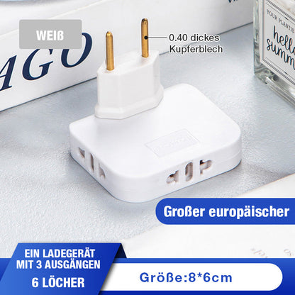 Drehbarer Steckdosenadapter