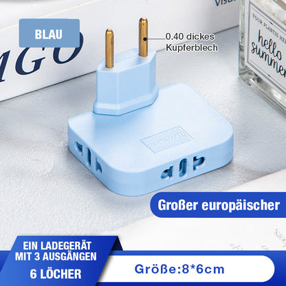 Drehbarer Steckdosenadapter