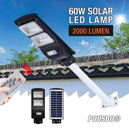 60W Solar-LED-Lampe 2000 Lumen