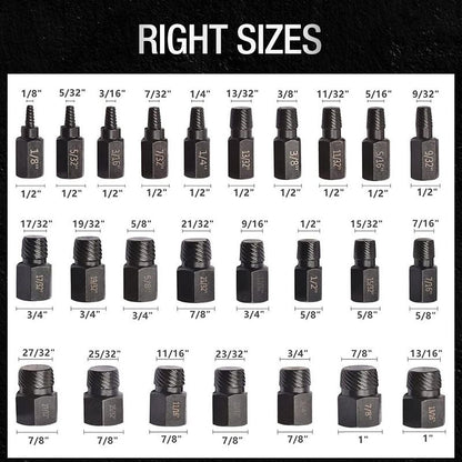 Pousbo® 5-tlg. Schrauben- und Bolzenausdreher Set