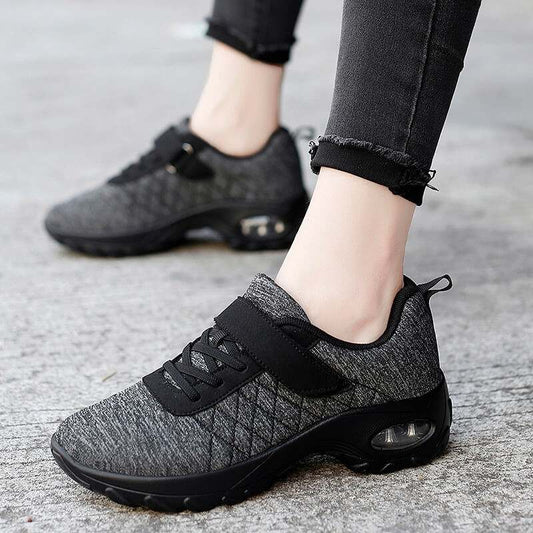 🎁Damen Casual Fashion Bequemer, atmungsaktiver, elastischer, rutschfester Sport-Sneaker mit Luftkissen