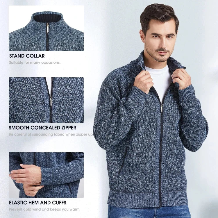 🎄Ideales Geschenk - Strickjacke für Herren🎄