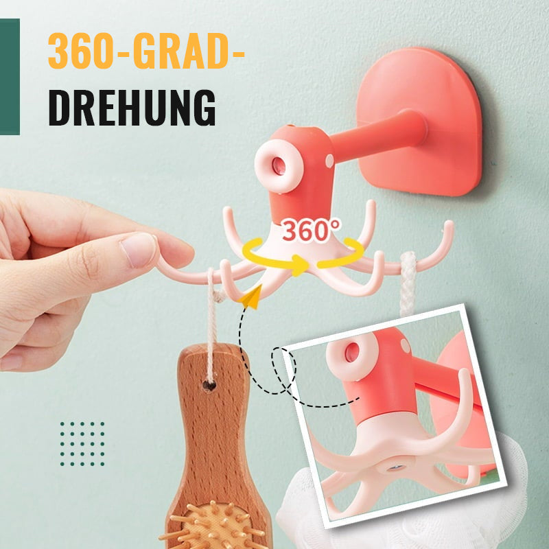 360-Grad-drehbarer Oktopushaken