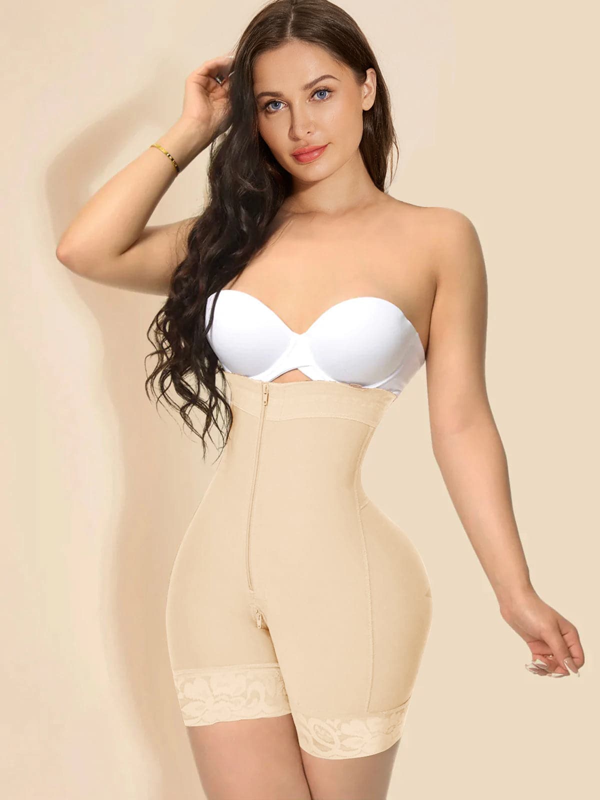 Body Shaper mit fester Bauchkompression und Po-Lifter