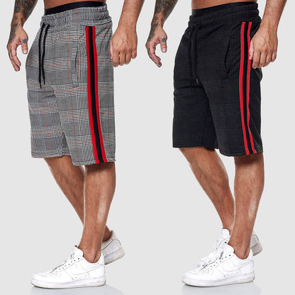 Frank Hardy Alpha karierte Shorts