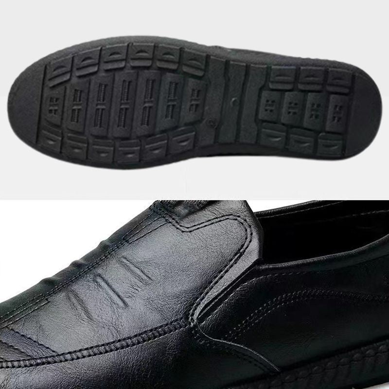 Business Casual Lederschuhe zum Hineinschlüpfen für Herren