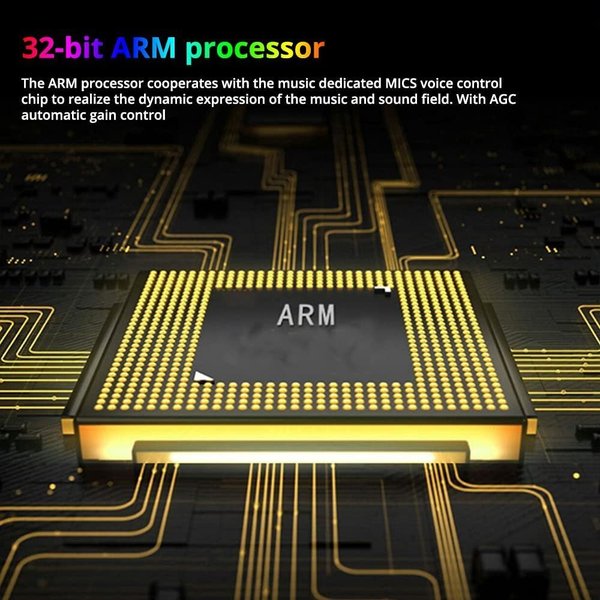Kabellose Soundaktivierte RGB-Lichtleiste