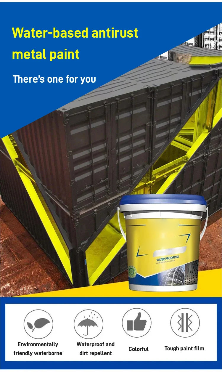 Rostschutzfarbe auf Wasserbasis für Metalle(🔥2 KAUFEN 1 GRATIS )