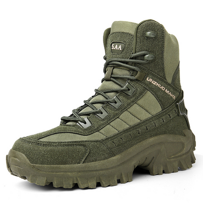 Ideales Geschenk - Wasserdichter und durchtrittsicherer Militärstiefel für den Außenbereich (verbesserte Haltbarkeit)