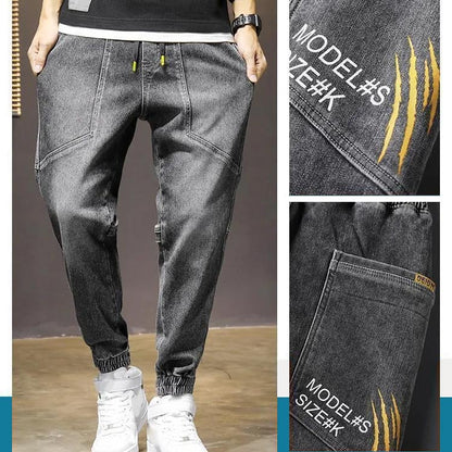 Herren -Freiwanderungsjeans mit großen Taschen