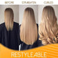 😍Haarverlngerung Unsichtbar Haarteil Extensions Haarverdichtung (55.8CM)😍