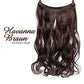 😍Haarverlngerung Unsichtbar Haarteil Extensions Haarverdichtung (55.8CM)😍
