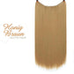 😍Haarverlngerung Unsichtbar Haarteil Extensions Haarverdichtung (55.8CM)😍
