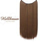 😍Haarverlngerung Unsichtbar Haarteil Extensions Haarverdichtung (55.8CM)😍