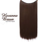 😍Haarverlngerung Unsichtbar Haarteil Extensions Haarverdichtung (55.8CM)😍