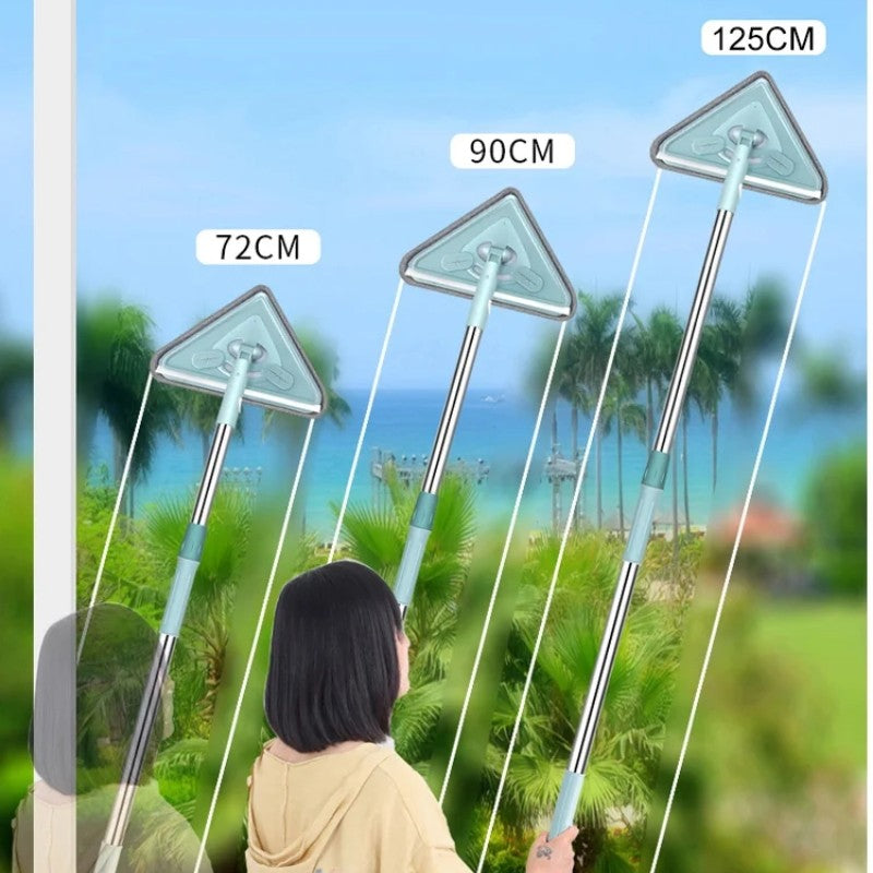 💕Multifunktionaler drehbarer Dreiecksmop mit langem Stiel✨