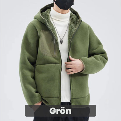 🎁Hooded Cardigan im verdickten künstlichen Kaschmir für Männer - Tolles Geschenk