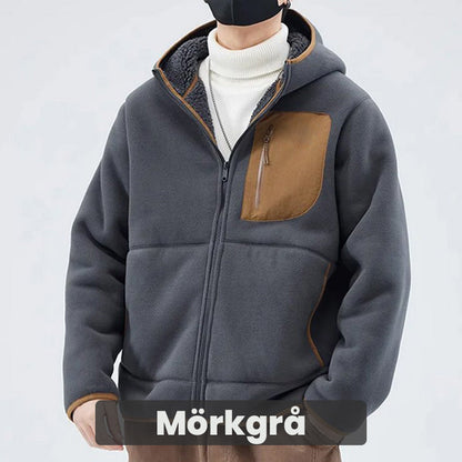 🎁Hooded Cardigan im verdickten künstlichen Kaschmir für Männer - Tolles Geschenk