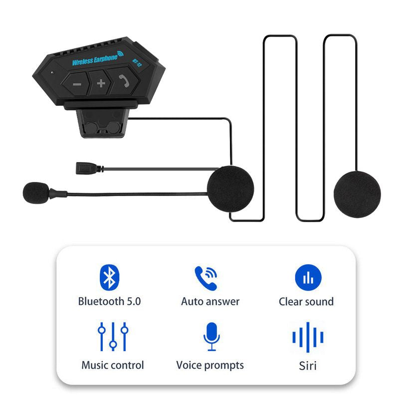 BT12 Bluetooth-Headset für Motorradhelme